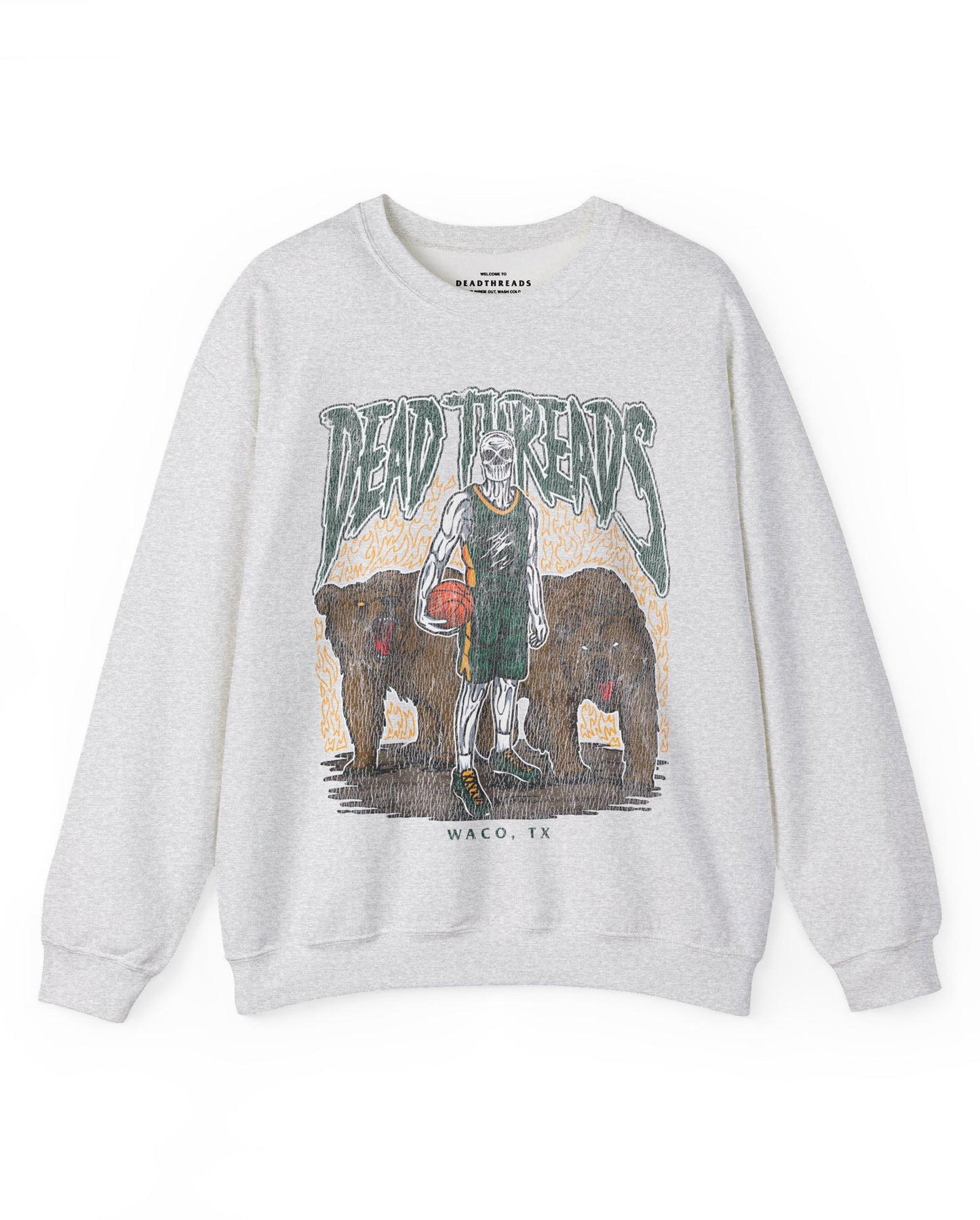WACO BASKETBALL - CREWNECK SWEATSHIRT – Sweatshirt – Dead Threads Apparel