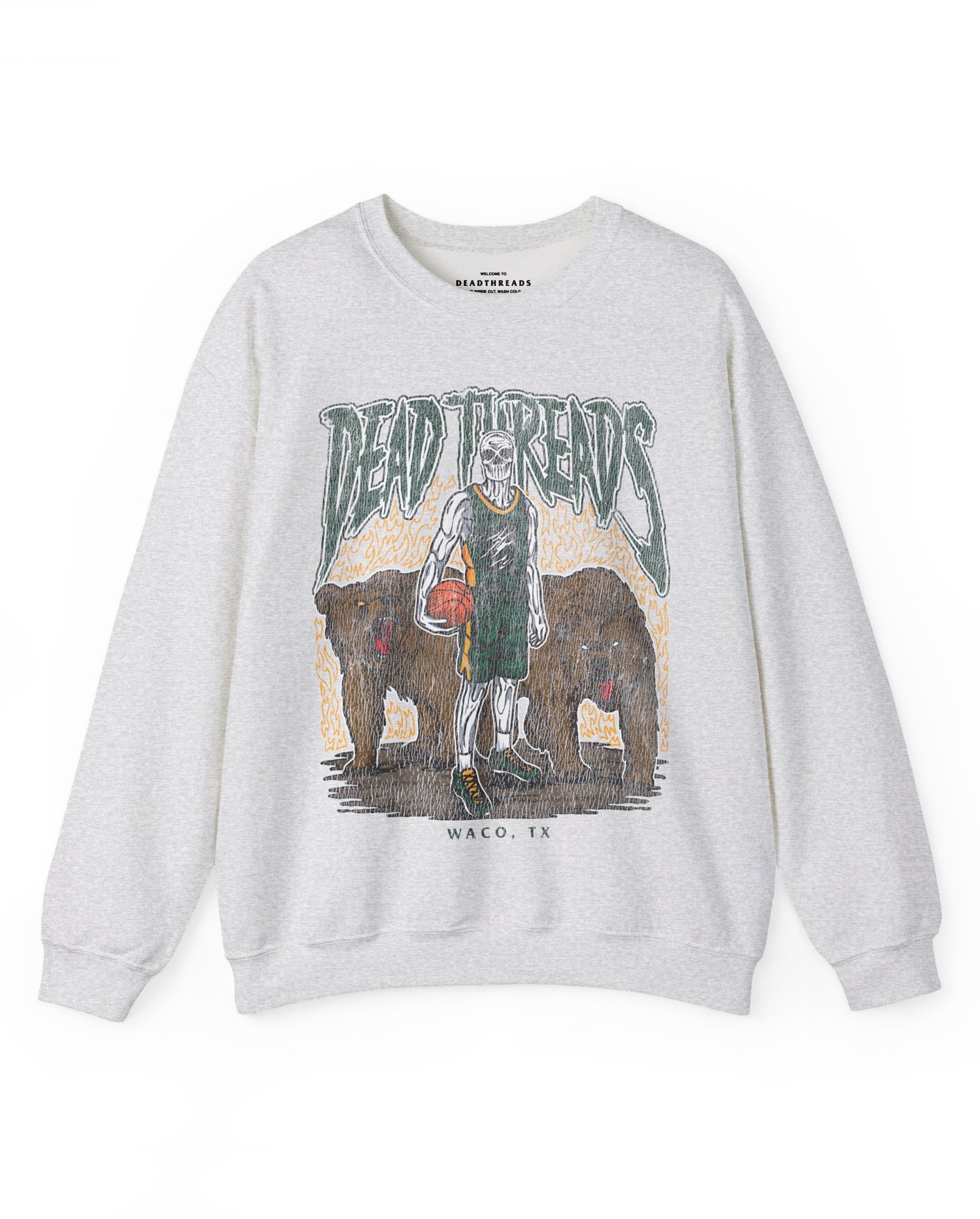 WACO BASKETBALL - CREWNECK SWEATSHIRT – Sweatshirt – Dead Threads Apparel