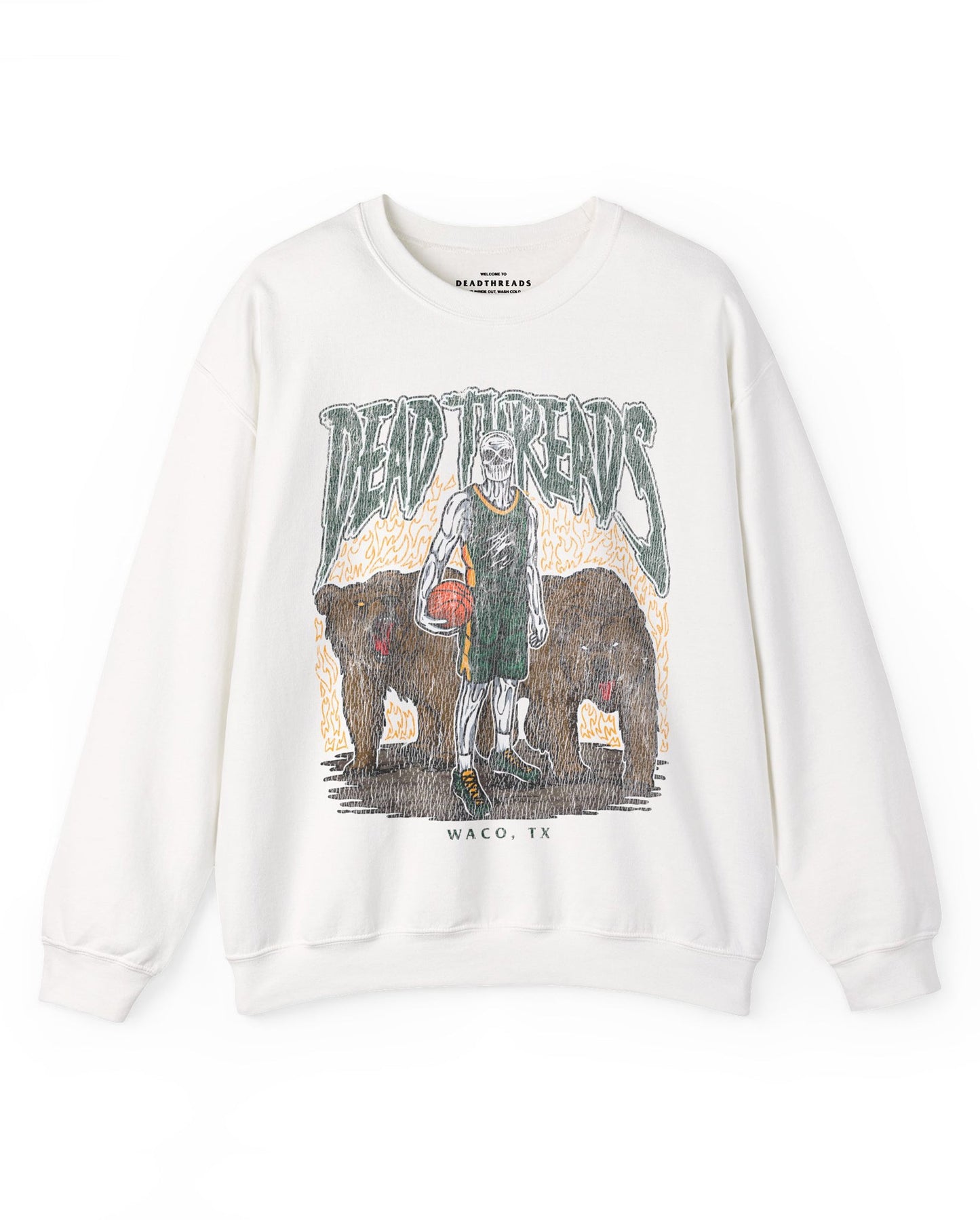 WACO BASKETBALL - CREWNECK SWEATSHIRT – Sweatshirt – Dead Threads Apparel