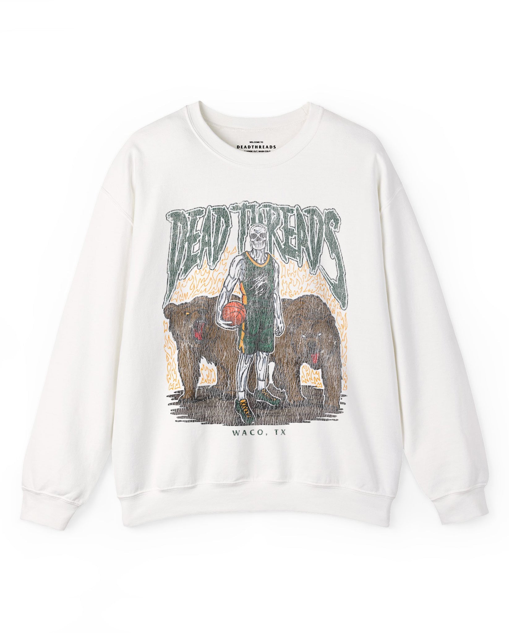 WACO BASKETBALL - CREWNECK SWEATSHIRT – Sweatshirt – Dead Threads Apparel