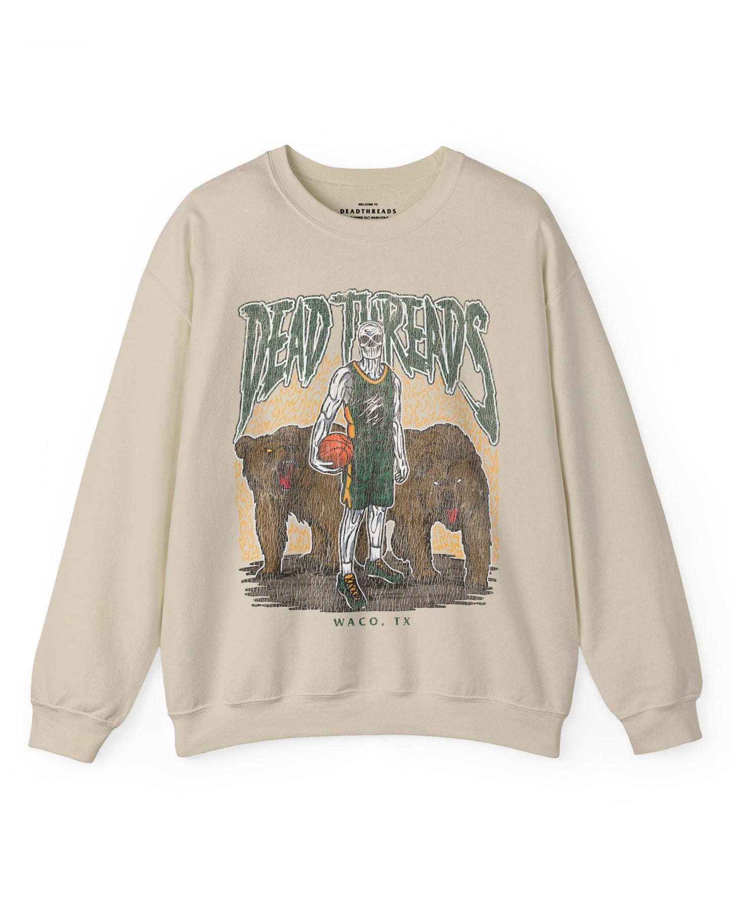 WACO BASKETBALL - CREWNECK SWEATSHIRT – Sweatshirt – Dead Threads Apparel