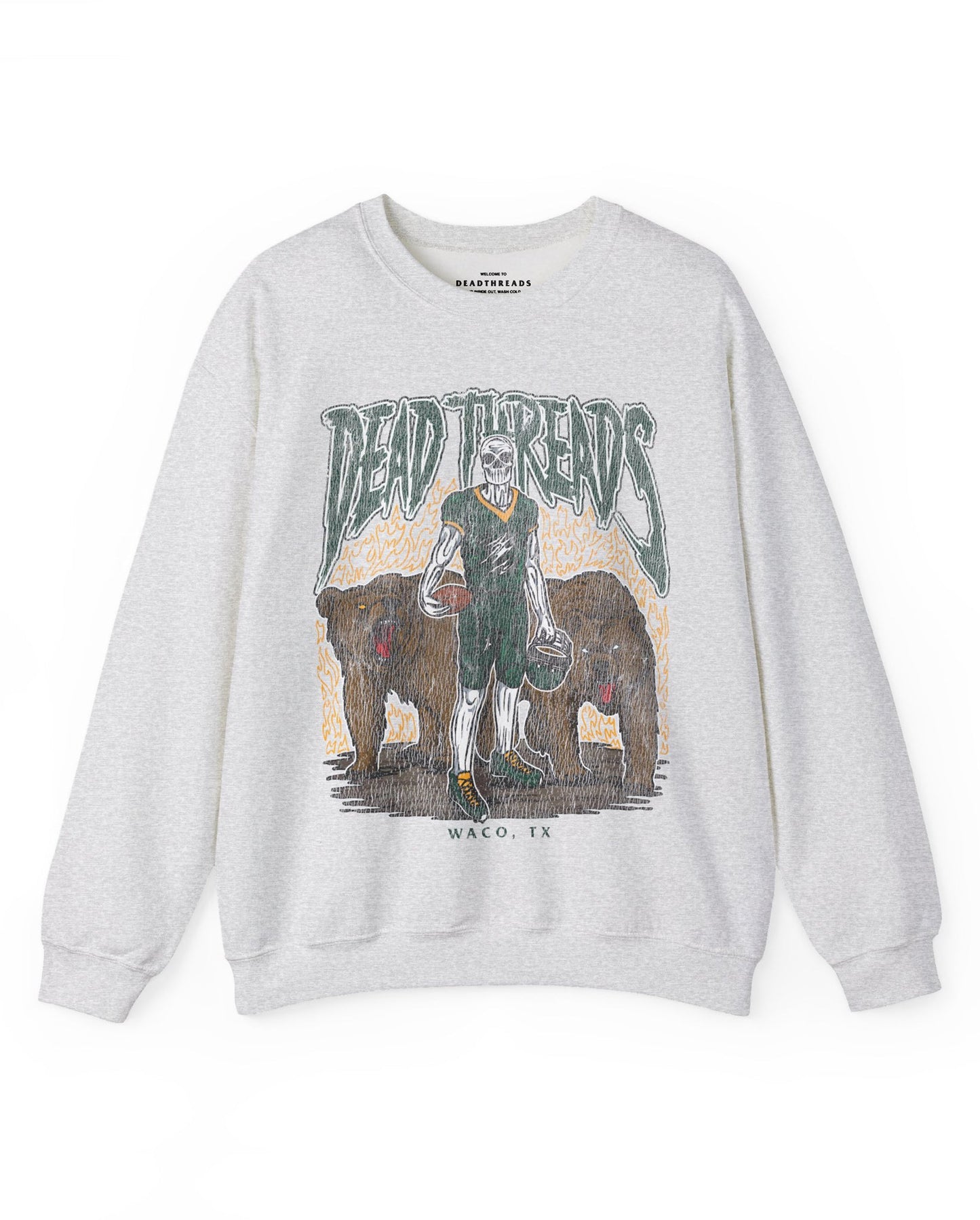 WACO FOOTBALL - CREWNECK SWEATSHIRT – Sweatshirt – Dead Threads Apparel