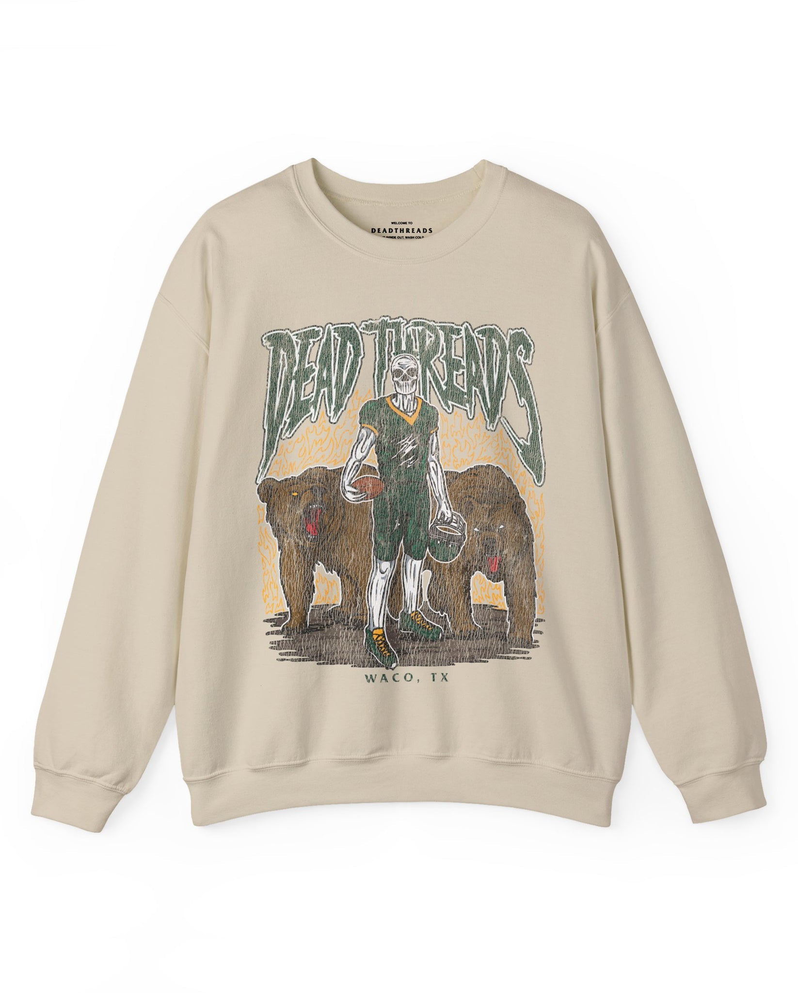 WACO FOOTBALL - CREWNECK SWEATSHIRT – Sweatshirt – Dead Threads Apparel