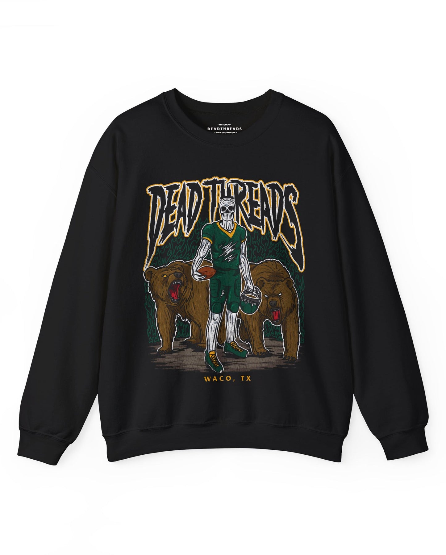 WACO FOOTBALL - CREWNECK SWEATSHIRT – Sweatshirt – Dead Threads Apparel