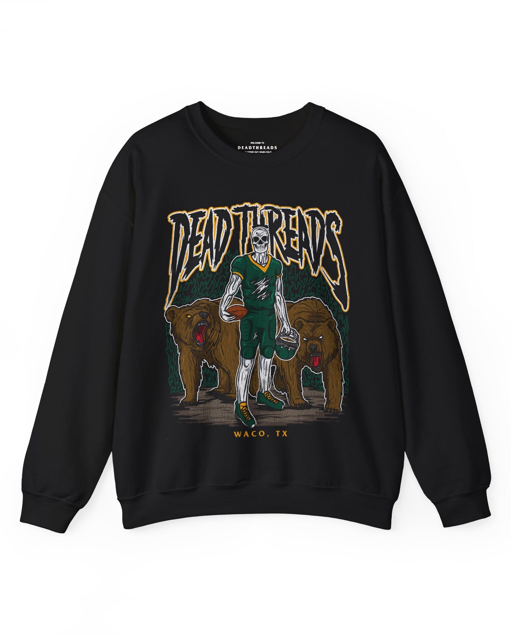 WACO FOOTBALL - CREWNECK SWEATSHIRT – Sweatshirt – Dead Threads Apparel