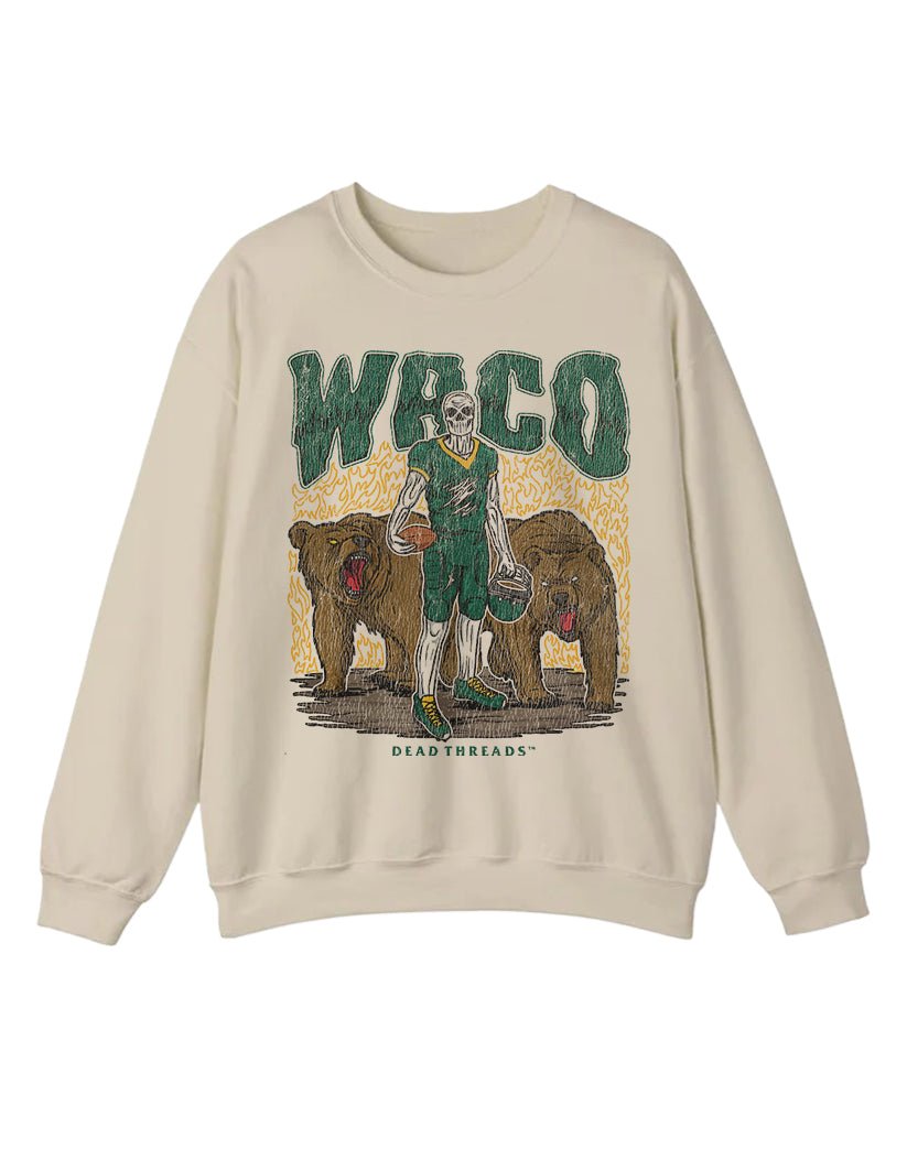WACO FOOTBALL CREWNECK SWEATSHIRT – Sweatshirt – Dead Threads Apparel