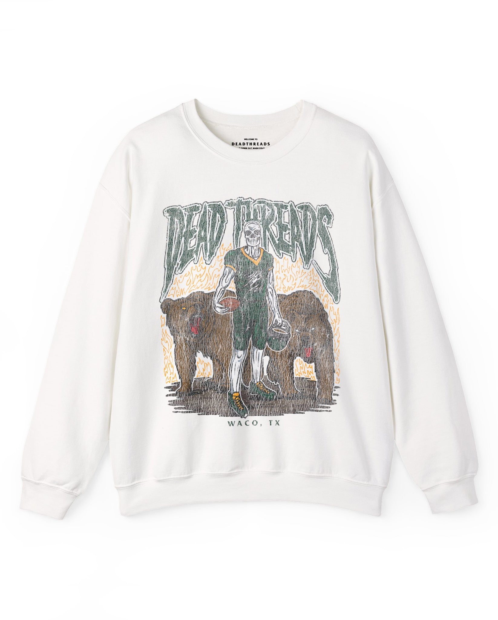 WACO FOOTBALL - CREWNECK SWEATSHIRT – Sweatshirt – Dead Threads Apparel