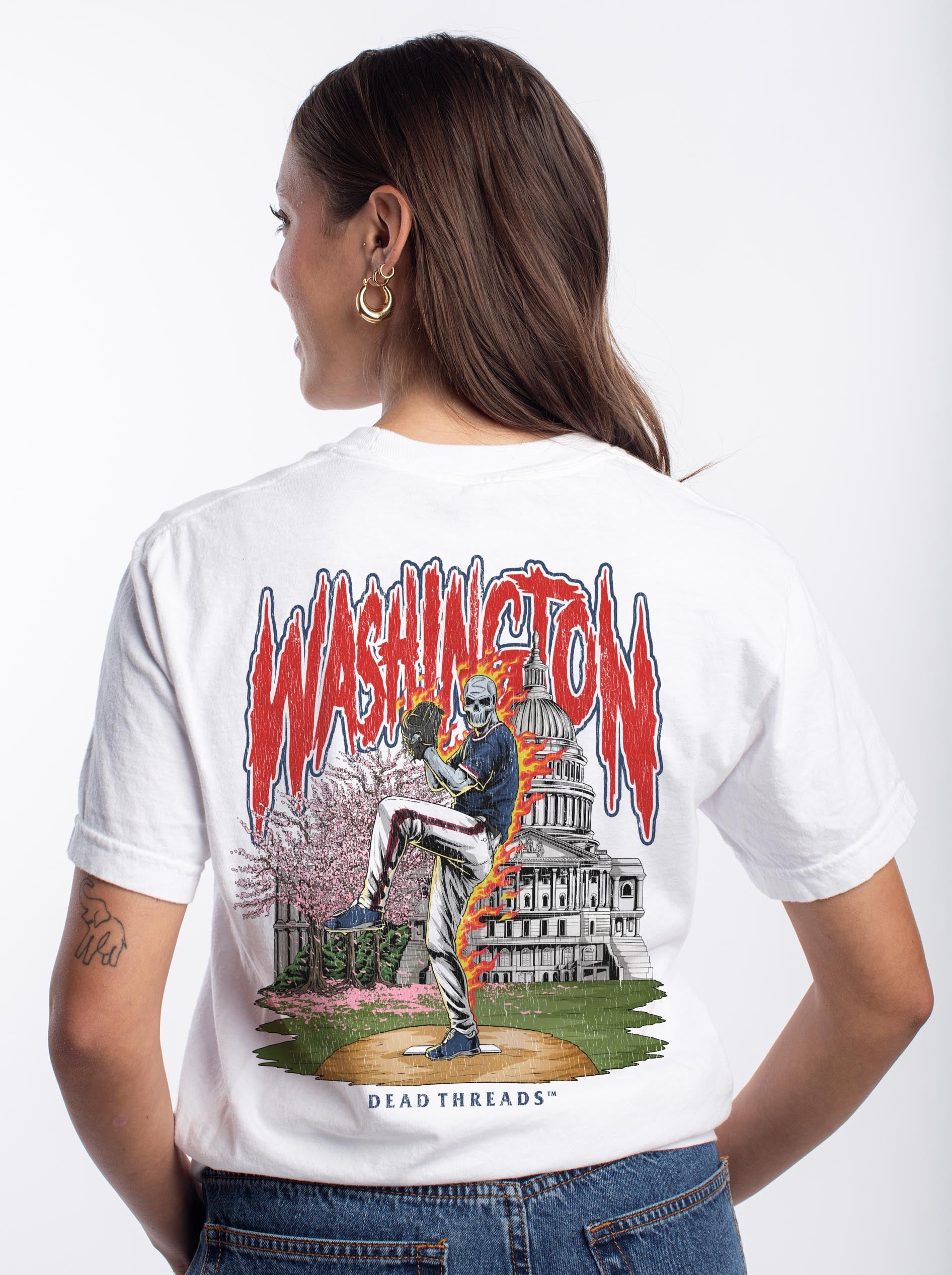 WASHINGTON BASEBALL - “DT ESSENTIAL" PREMIUM T - SHIRT – T-Shirt – Dead Threads Apparel
