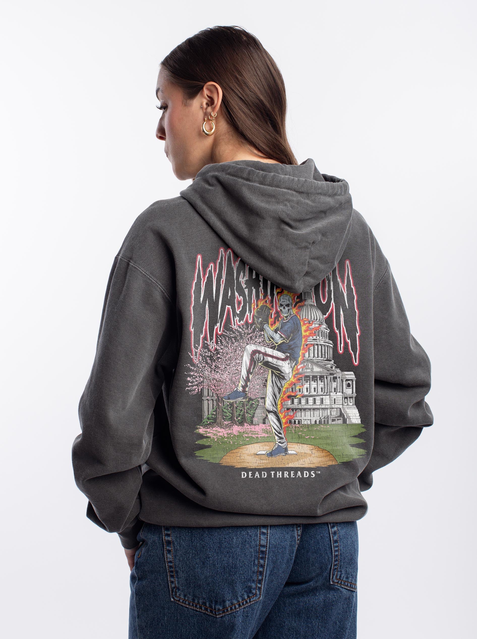 WASHINGTON BASEBALL - HOODIE – Hoodie – Dead Threads Apparel