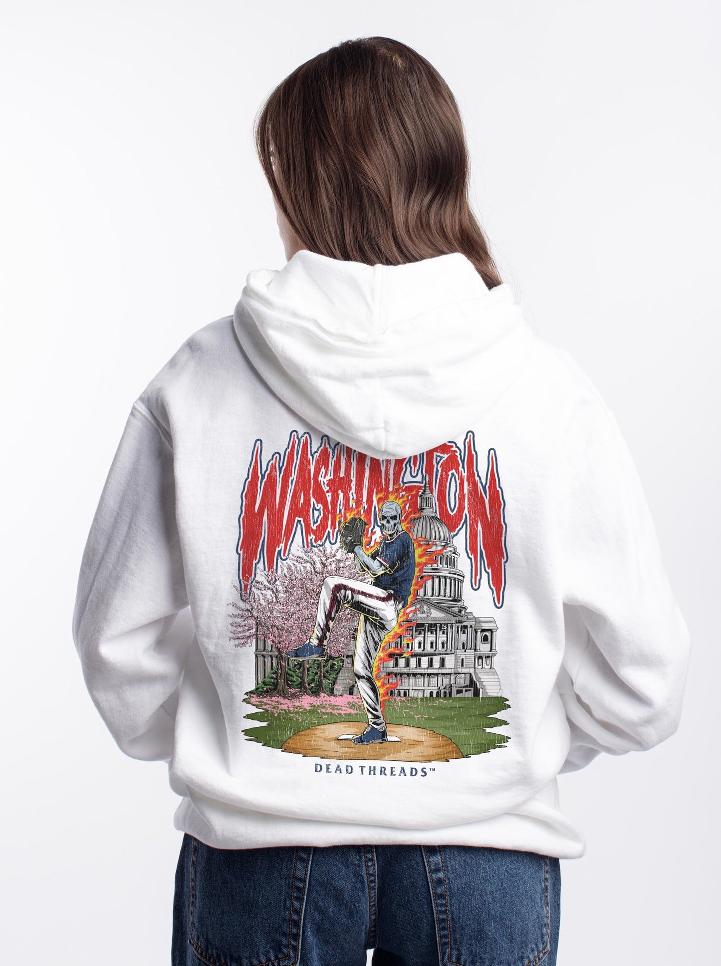 WASHINGTON BASEBALL - HOODIE – Hoodie – Dead Threads Apparel