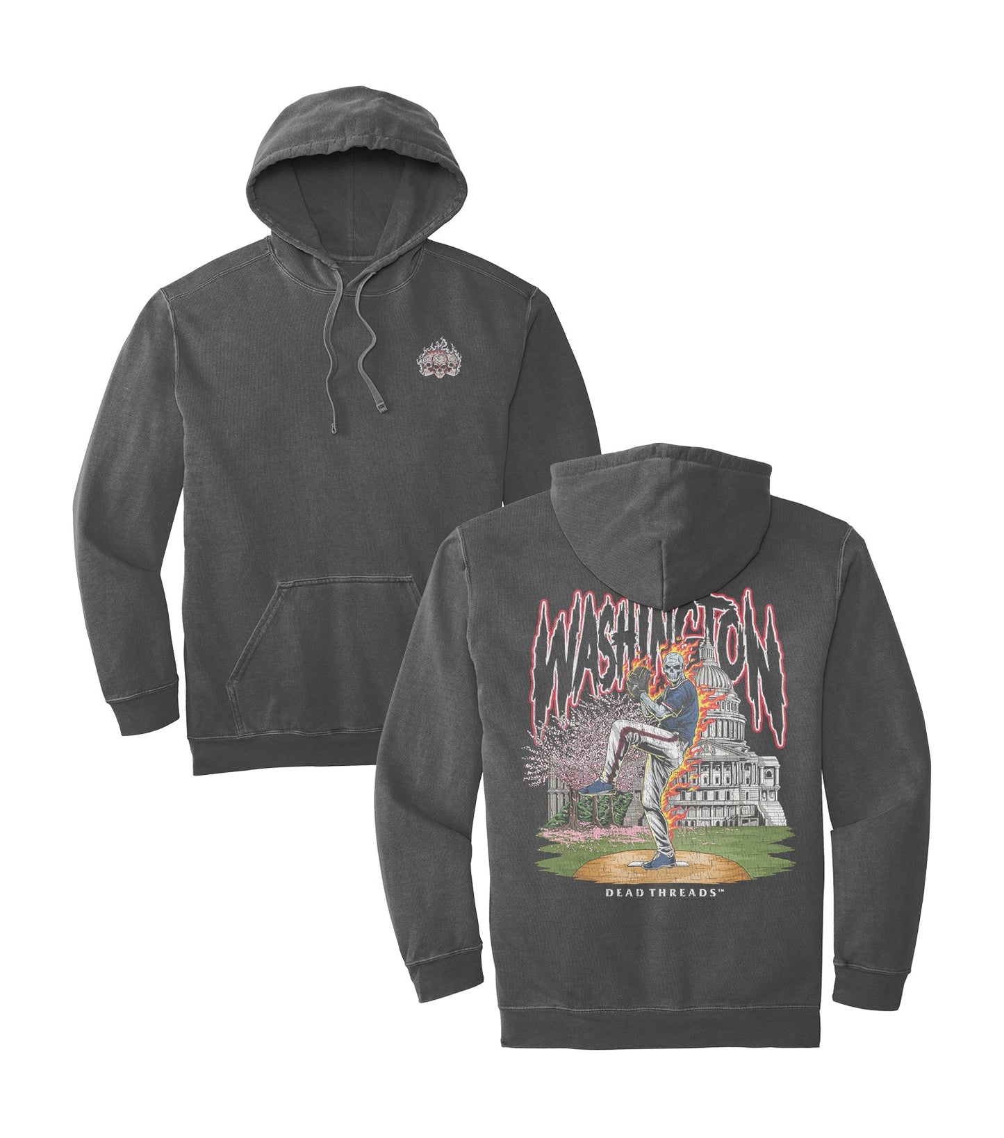 WASHINGTON BASEBALL - HOODIE – Hoodie – Dead Threads Apparel