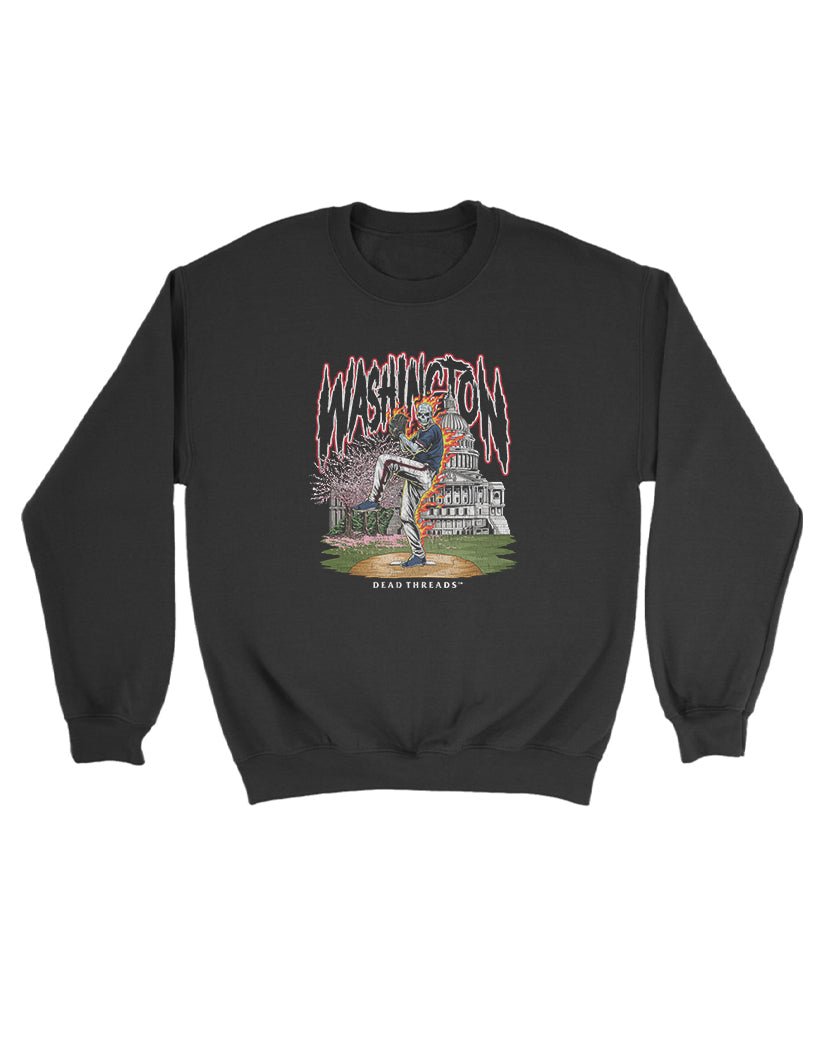 WASHINGTON BASEBALL KIDS CREWNECK SWEATSHIRT – Kids clothes – Dead Threads Apparel