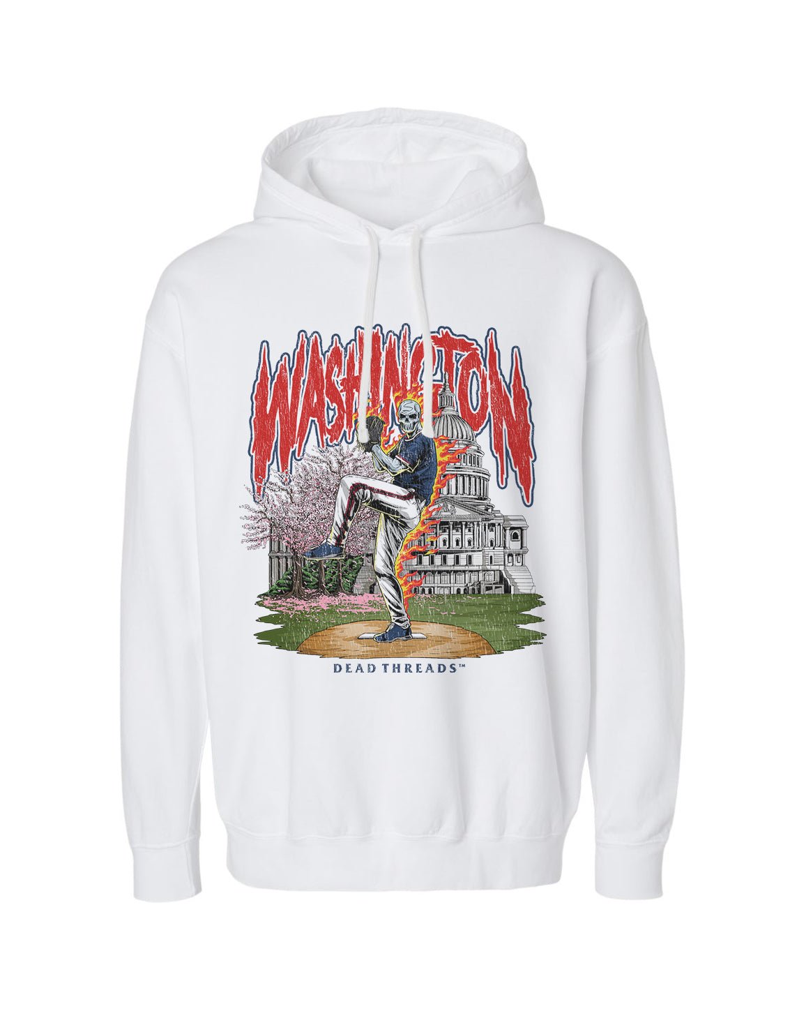 WASHINGTON BASEBALL - LIGHTWEIGHT HOODIE – Lightweight – Dead Threads Apparel