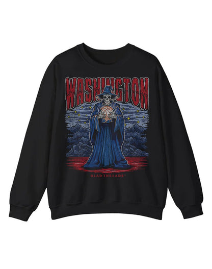 WASHINGTON BASKETBALL CREWNECK SWEATSHIRT – Sweatshirt – Dead Threads Apparel