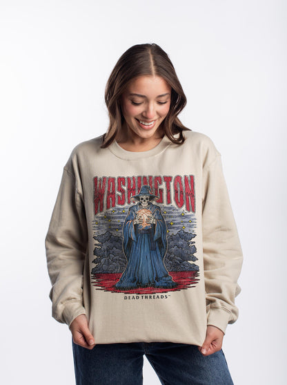WASHINGTON BASKETBALL CREWNECK SWEATSHIRT – Sweatshirt – Dead Threads Apparel
