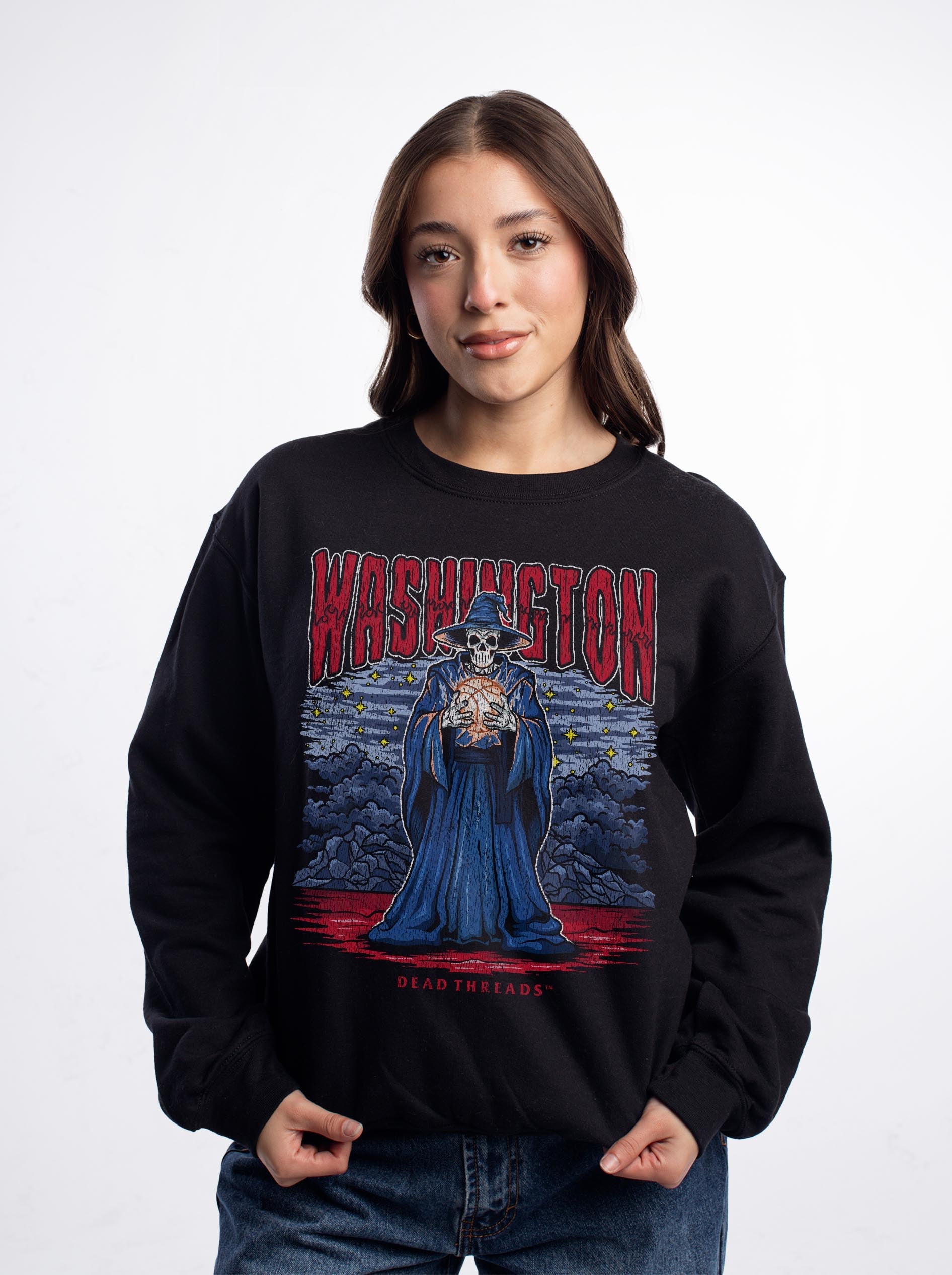 WASHINGTON BASKETBALL CREWNECK SWEATSHIRT – Sweatshirt – Dead Threads Apparel