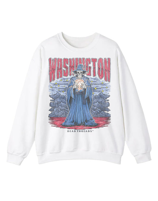 WASHINGTON BASKETBALL CREWNECK SWEATSHIRT – Sweatshirt – Dead Threads Apparel