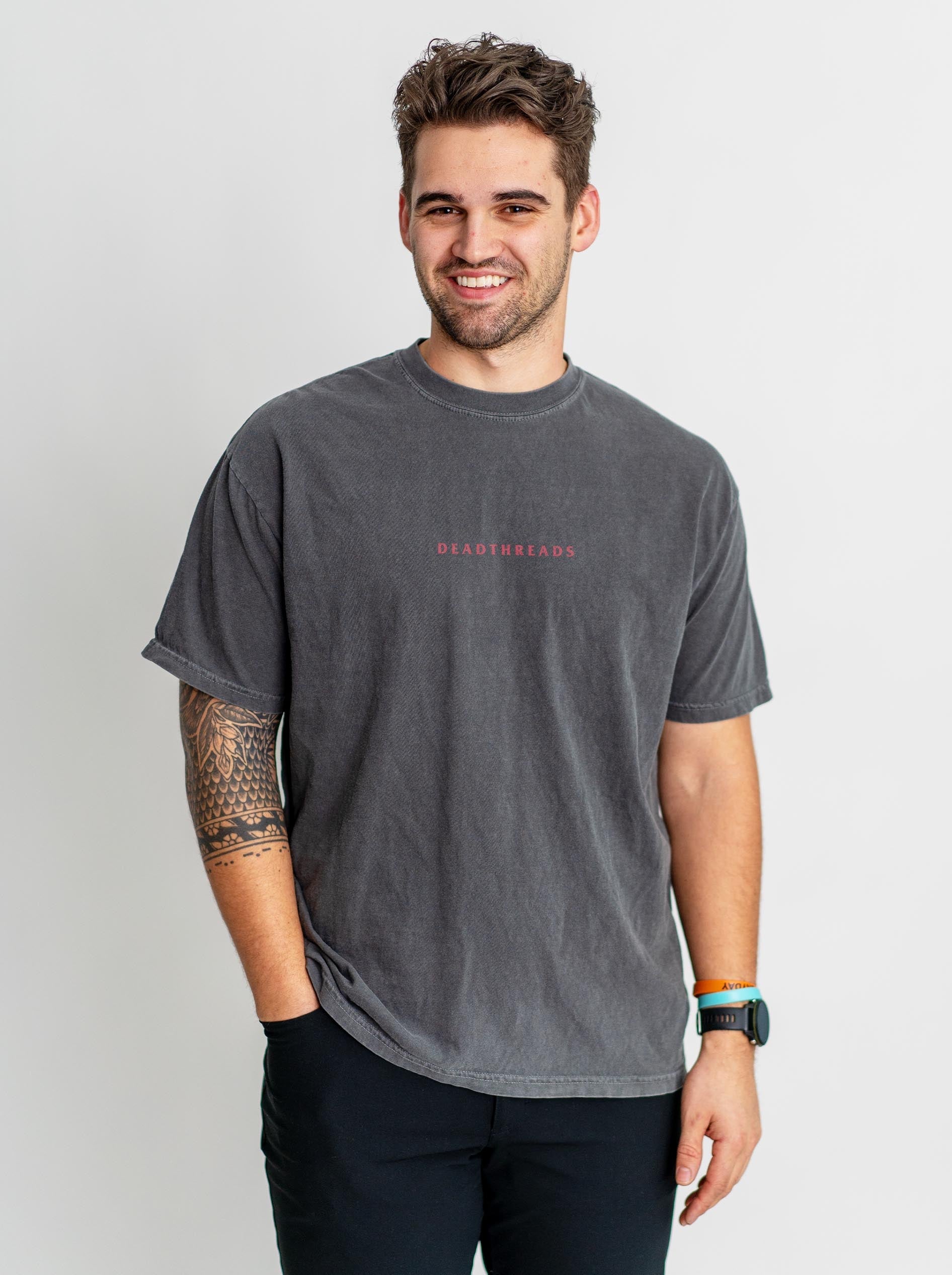 WASHINGTON BASKETBALL - “DT ESSENTIAL" PREMIUM T-SHIRT – T-Shirt – Dead Threads Apparel
