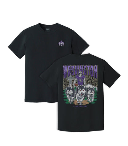 WASHINGTON FOOTBALL - “3 SKULL” PREMIUM T - SHIRT – T-Shirt – Dead Threads Apparel