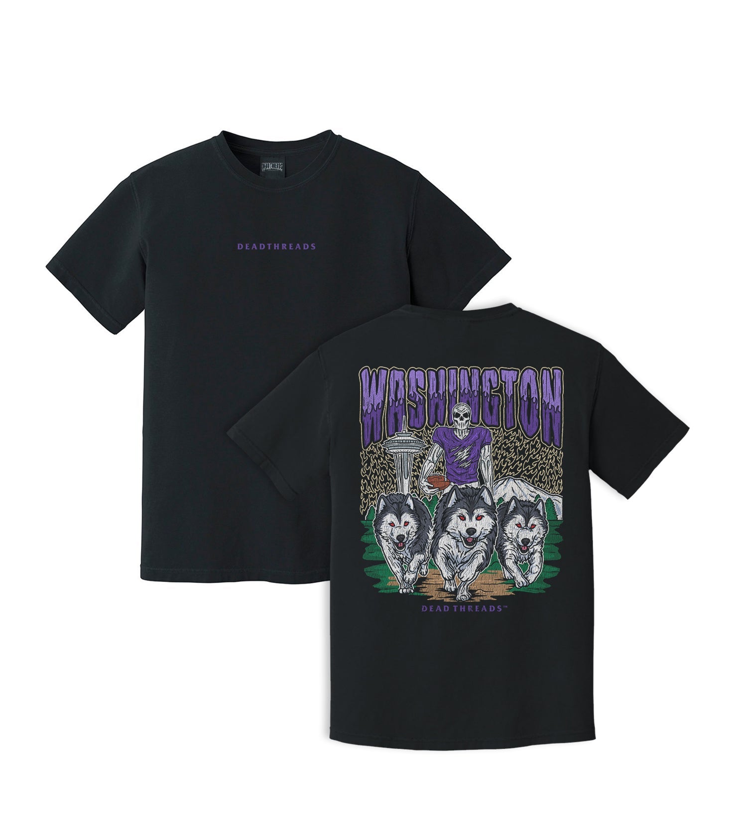 WASHINGTON FOOTBALL - “DT ESSENTIAL" PREMIUM T - SHIRT – T-Shirt – Dead Threads Apparel