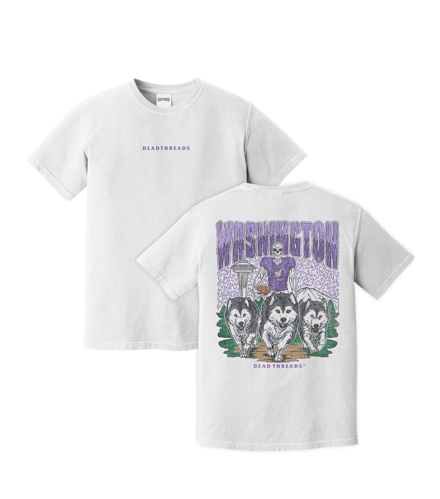 WASHINGTON FOOTBALL - “DT ESSENTIAL" PREMIUM T - SHIRT – T-Shirt – Dead Threads Apparel
