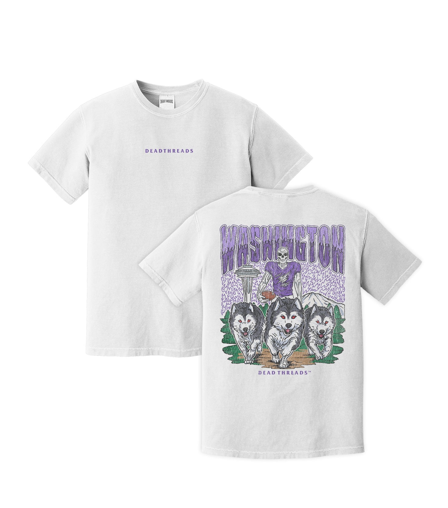WASHINGTON FOOTBALL - “DT ESSENTIAL" PREMIUM T - SHIRT – T-Shirt – Dead Threads Apparel