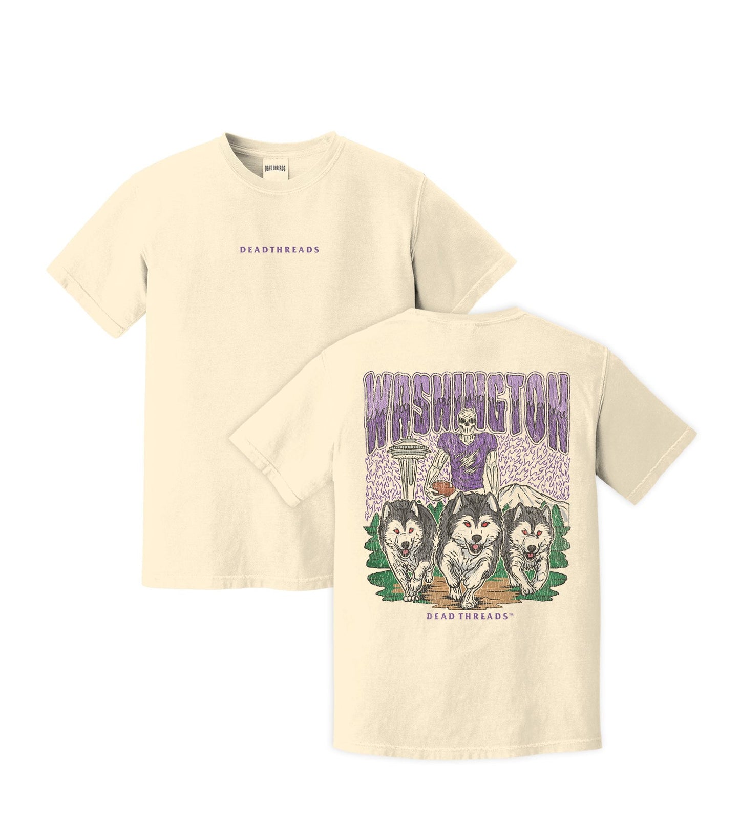WASHINGTON FOOTBALL - “DT ESSENTIAL" PREMIUM T - SHIRT – T-Shirt – Dead Threads Apparel