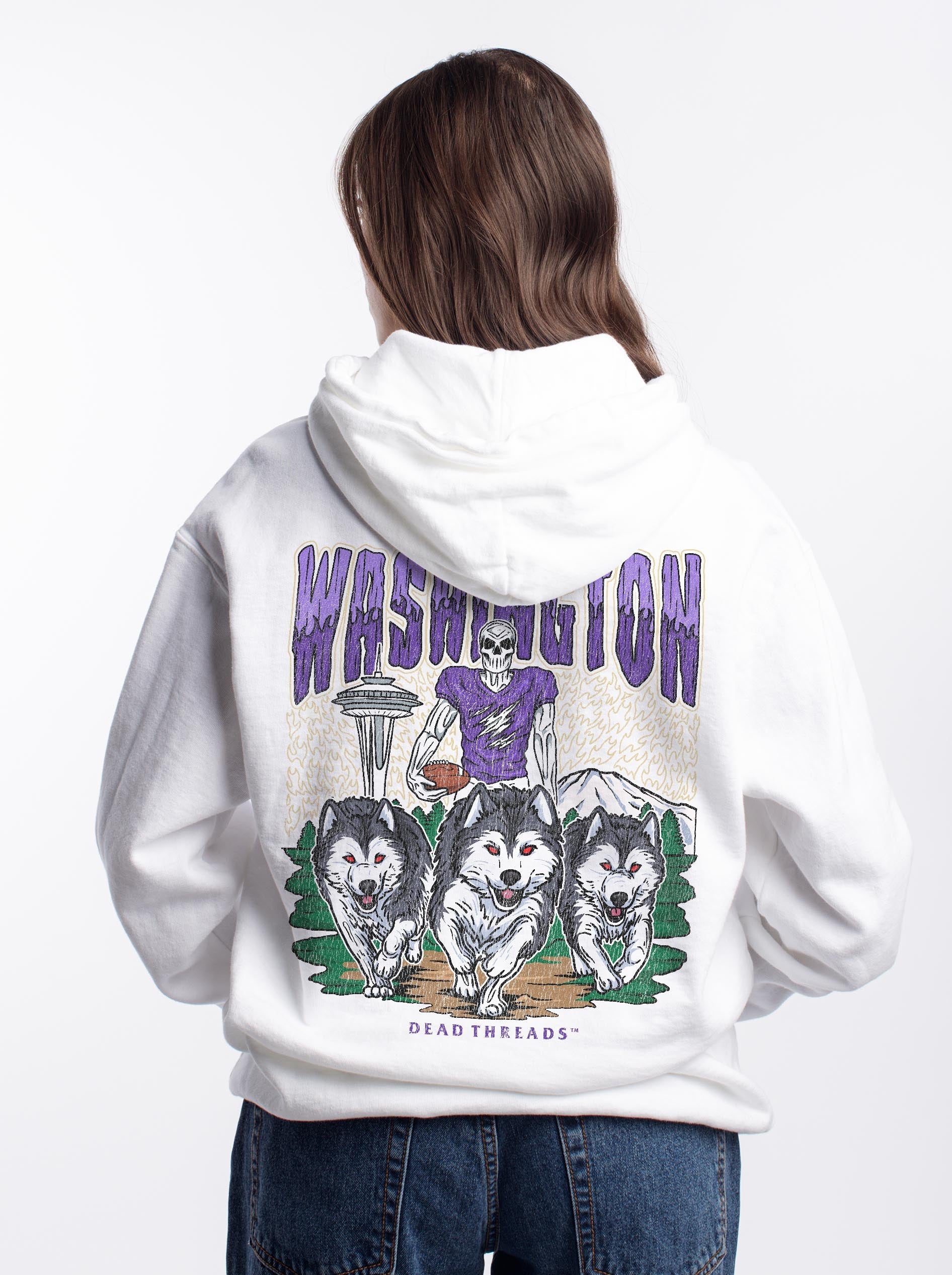 WASHINGTON FOOTBALL - HOODIE – Hoodie – Dead Threads Apparel