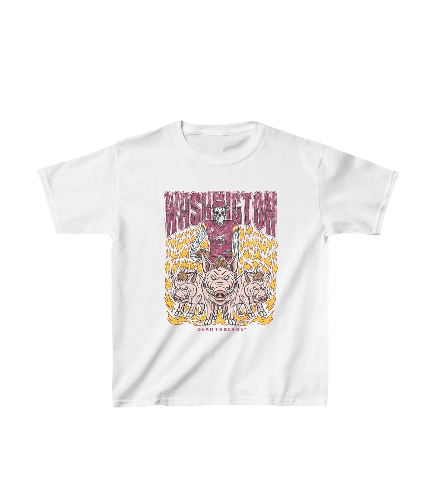 WASHINGTON FOOTBALL v1 - KIDS – Kids clothes – Dead Threads Apparel