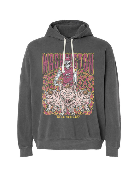 WASHINGTON FOOTBALL v1 - LIGHTWEIGHT HOODIE – Lightweight – Dead Threads Apparel