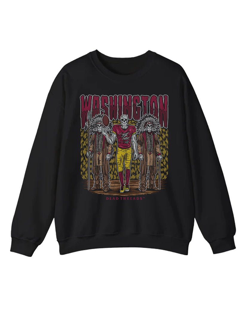 WASHINGTON FOOTBALL v2 CREWNECK SWEATSHIRT – Sweatshirt – Dead Threads Apparel