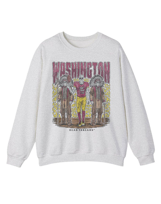 WASHINGTON FOOTBALL v2 CREWNECK SWEATSHIRT – Sweatshirt – Dead Threads Apparel