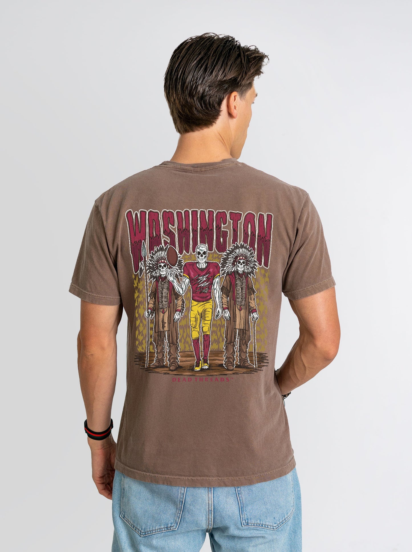 WASHINGTON FOOTBALL v2 - “DT ESSENTIAL" PREMIUM T - SHIRT – T-Shirt – Dead Threads Apparel