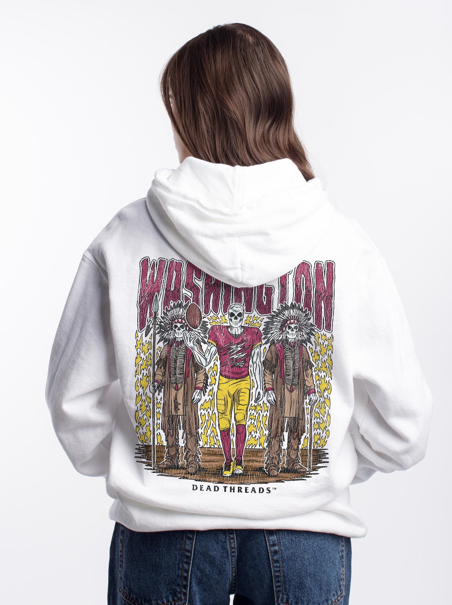 WASHINGTON FOOTBALL v2 - HOODIE – Hoodie – Dead Threads Apparel