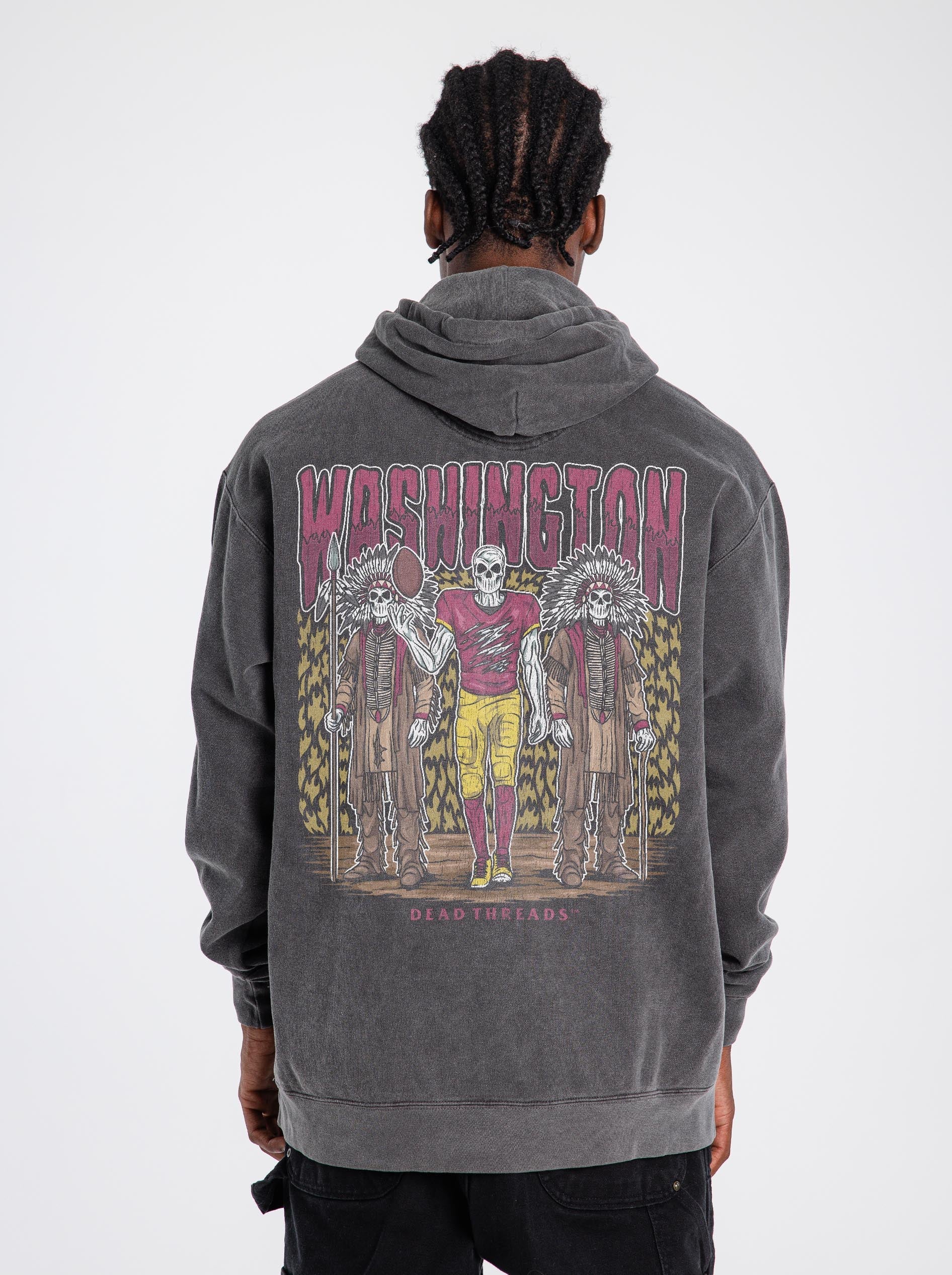WASHINGTON FOOTBALL v2 - HOODIE – Hoodie – Dead Threads Apparel