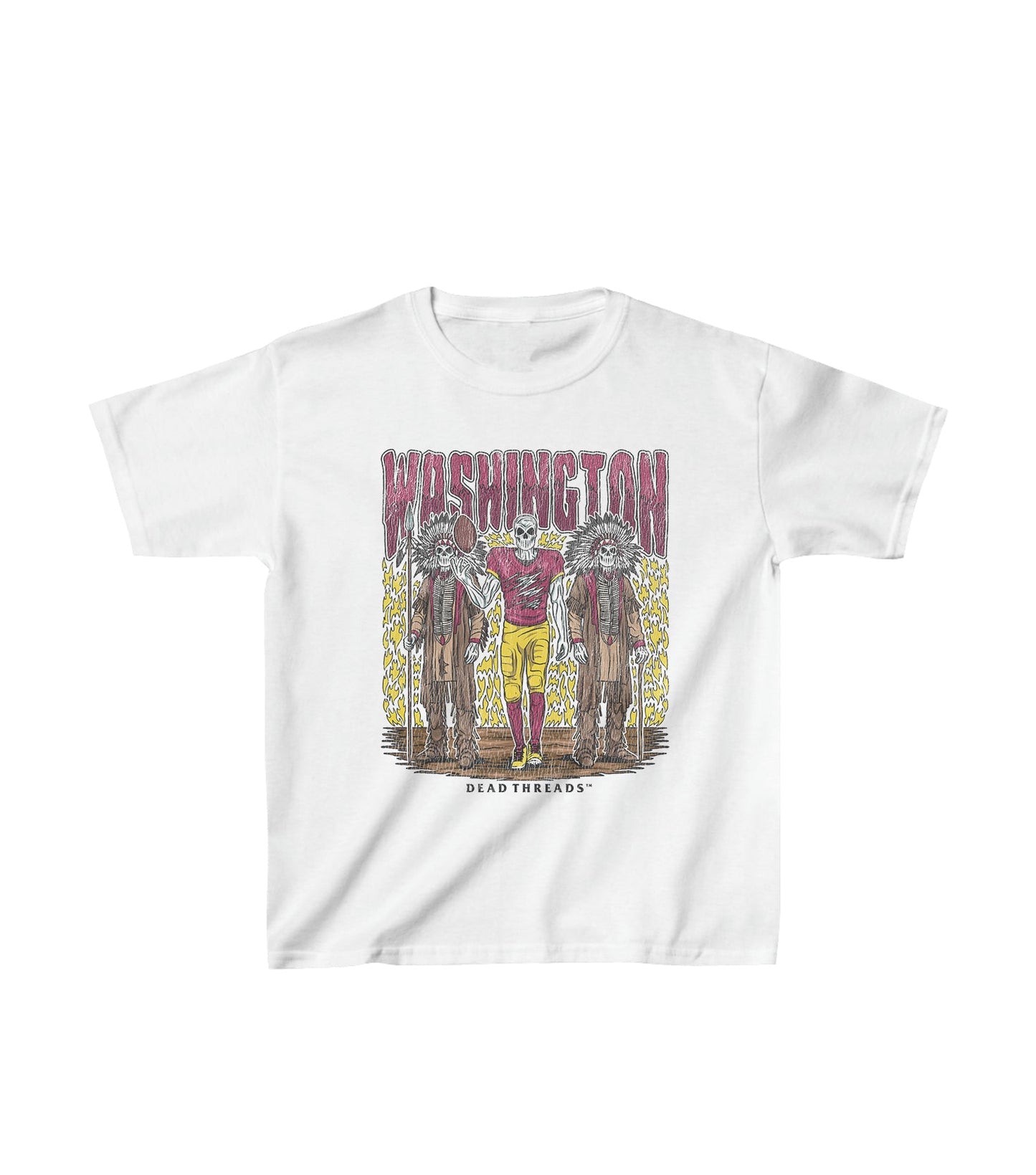 WASHINGTON FOOTBALL v2 - KIDS – Kids clothes – Dead Threads Apparel