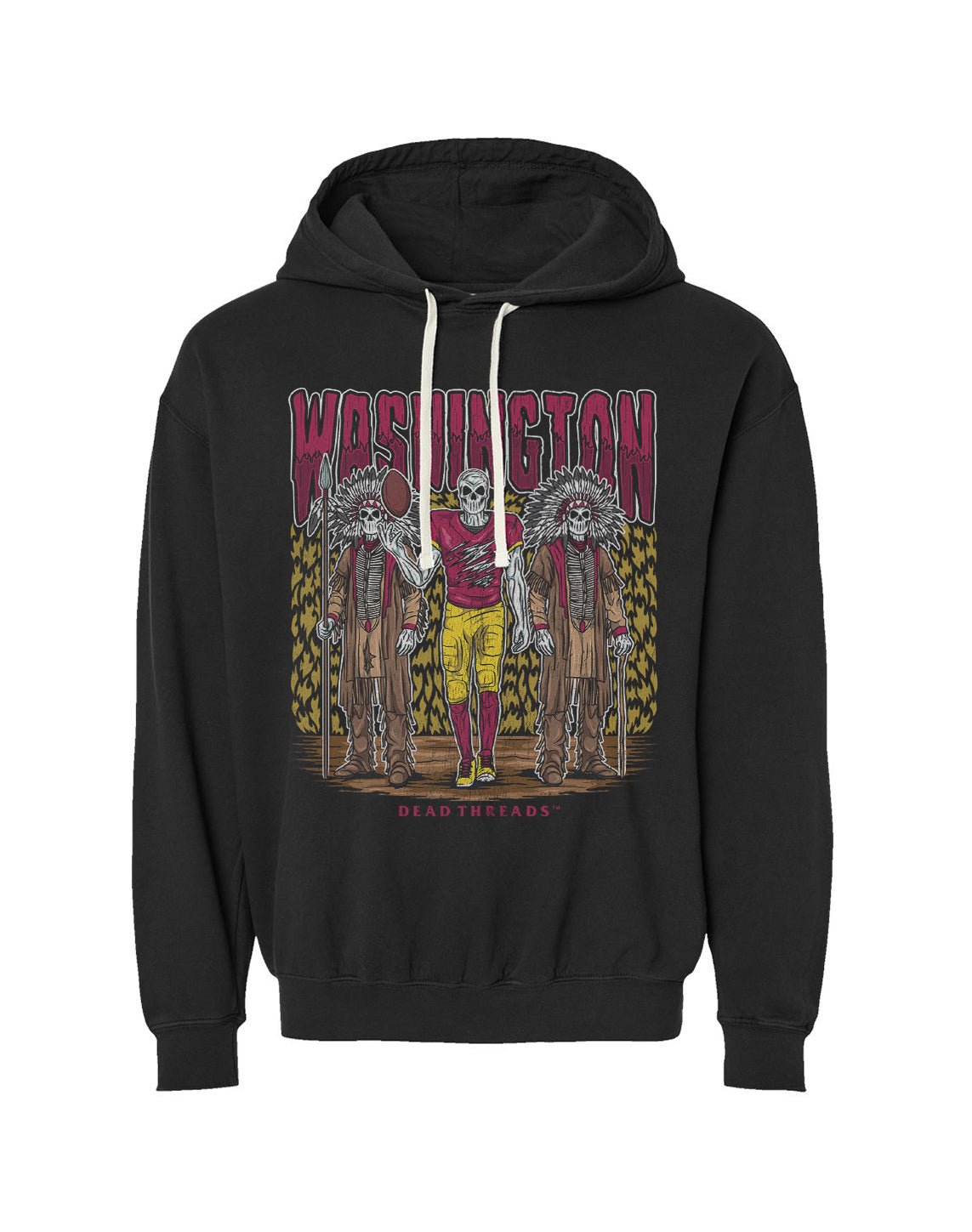 WASHINGTON FOOTBALL v2 - LIGHTWEIGHT HOODIE – Lightweight – Dead Threads Apparel