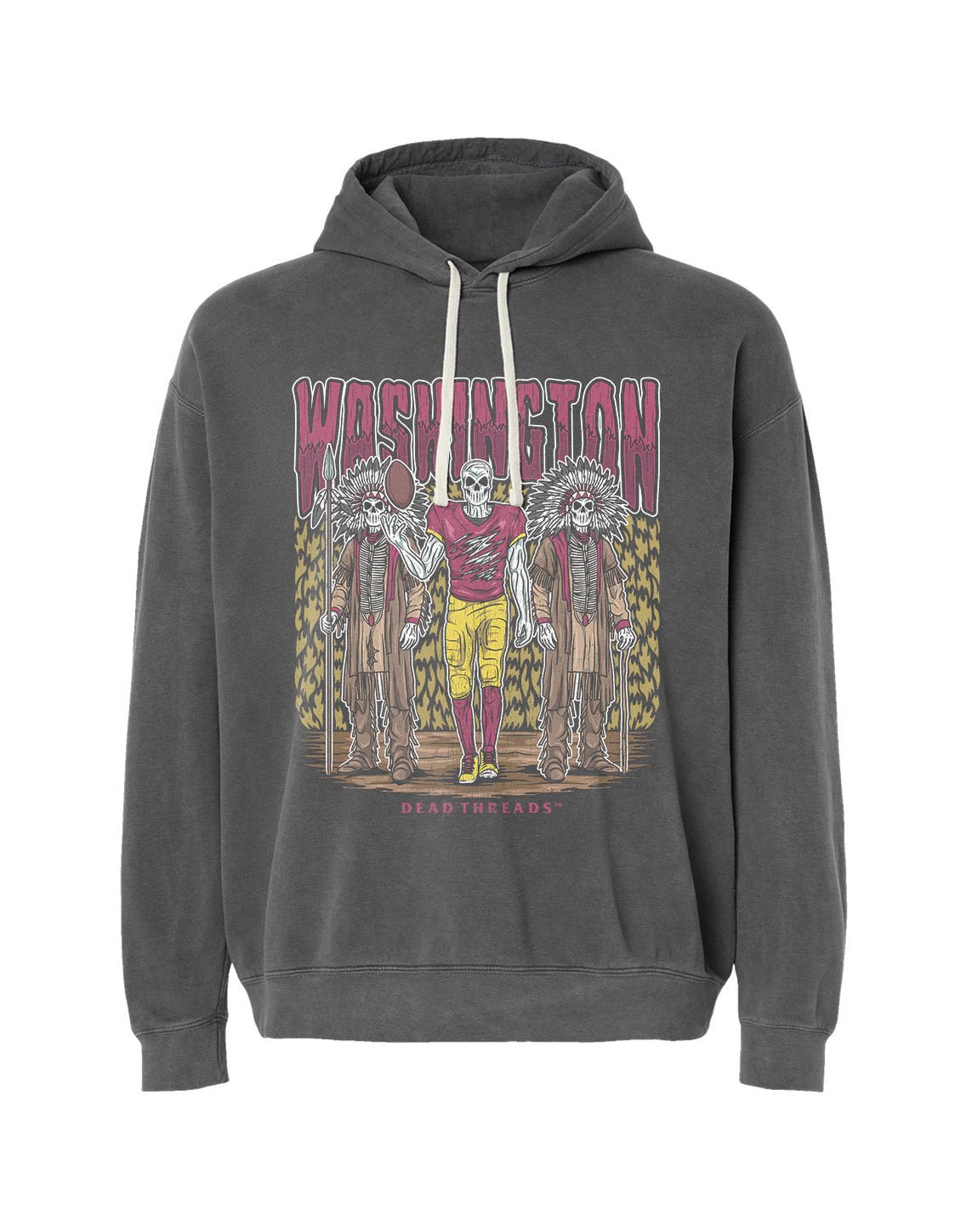 WASHINGTON FOOTBALL v2 - LIGHTWEIGHT HOODIE – Lightweight – Dead Threads Apparel