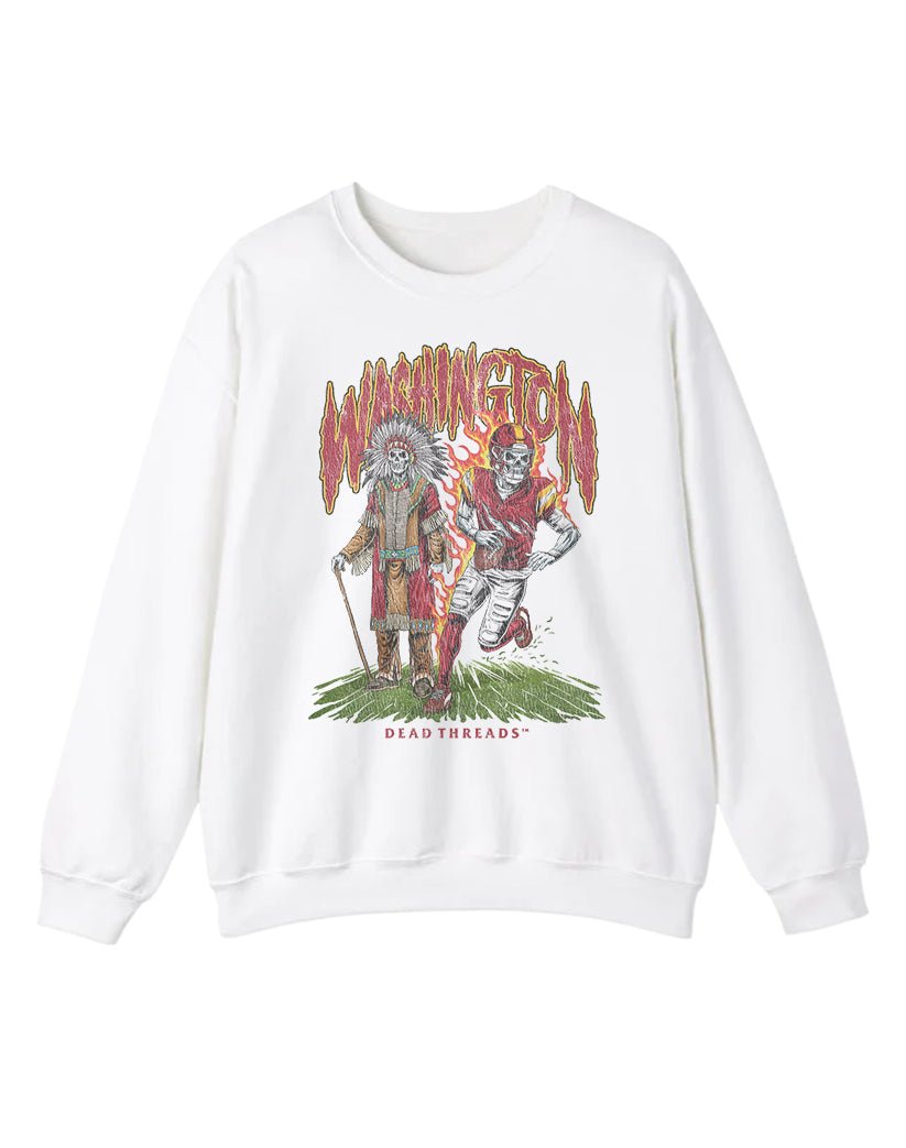WASHINGTON FOOTBALL v3 CREWNECK SWEATSHIRT – Sweatshirt – Dead Threads Apparel