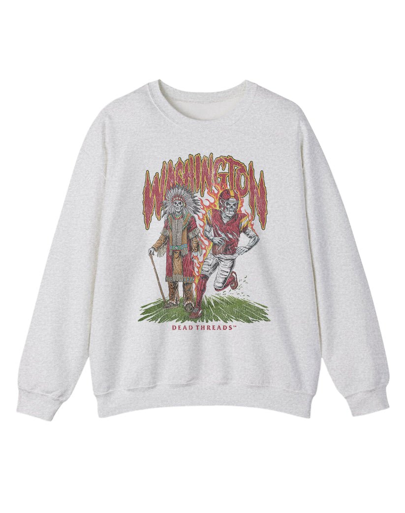 WASHINGTON FOOTBALL v3 CREWNECK SWEATSHIRT – Sweatshirt – Dead Threads Apparel