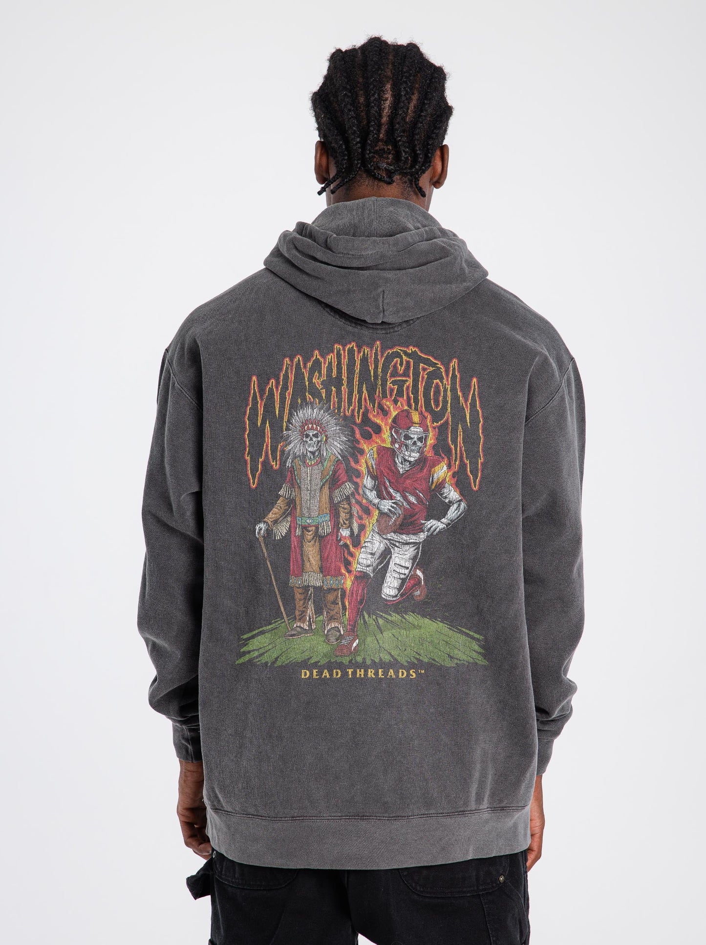 WASHINGTON FOOTBALL v3 - HOODIE – Hoodie – Dead Threads Apparel