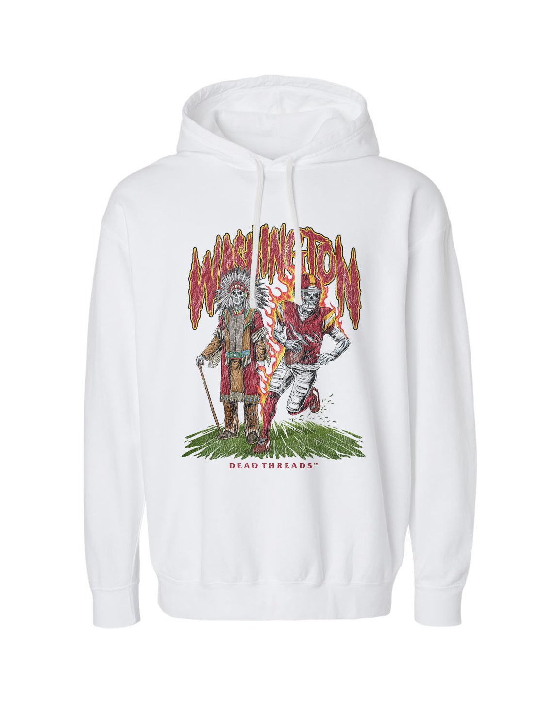 WASHINGTON FOOTBALL v3 - LIGHTWEIGHT HOODIE – Lightweight – Dead Threads Apparel
