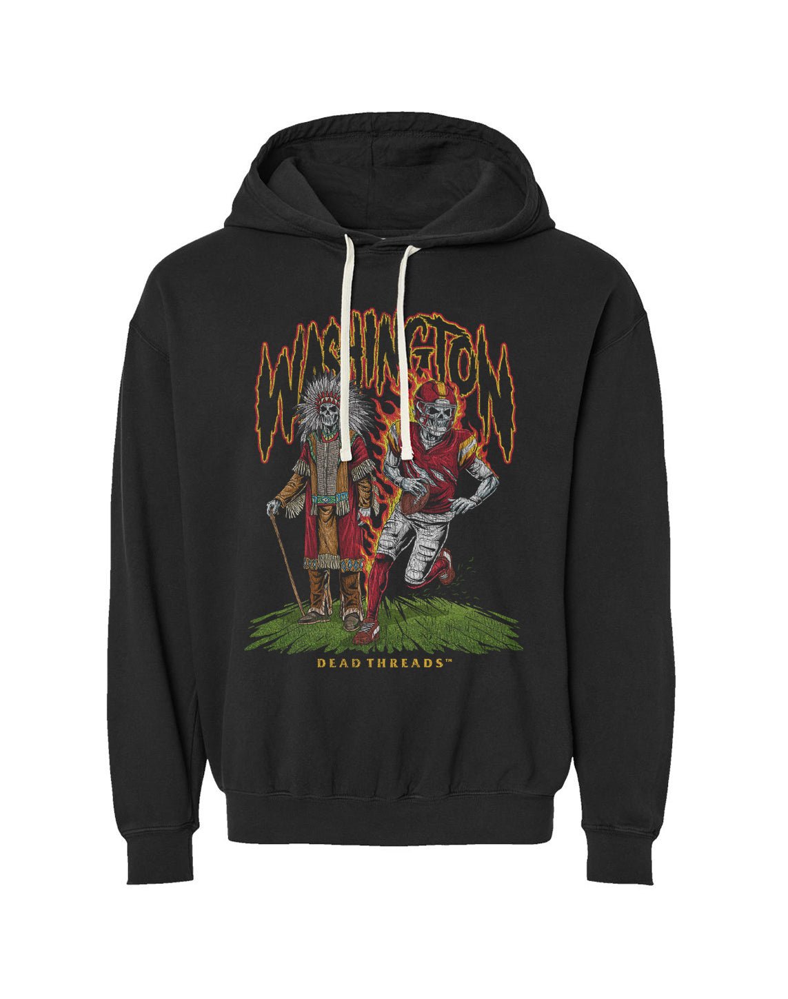 WASHINGTON FOOTBALL v3 - LIGHTWEIGHT HOODIE – Lightweight – Dead Threads Apparel