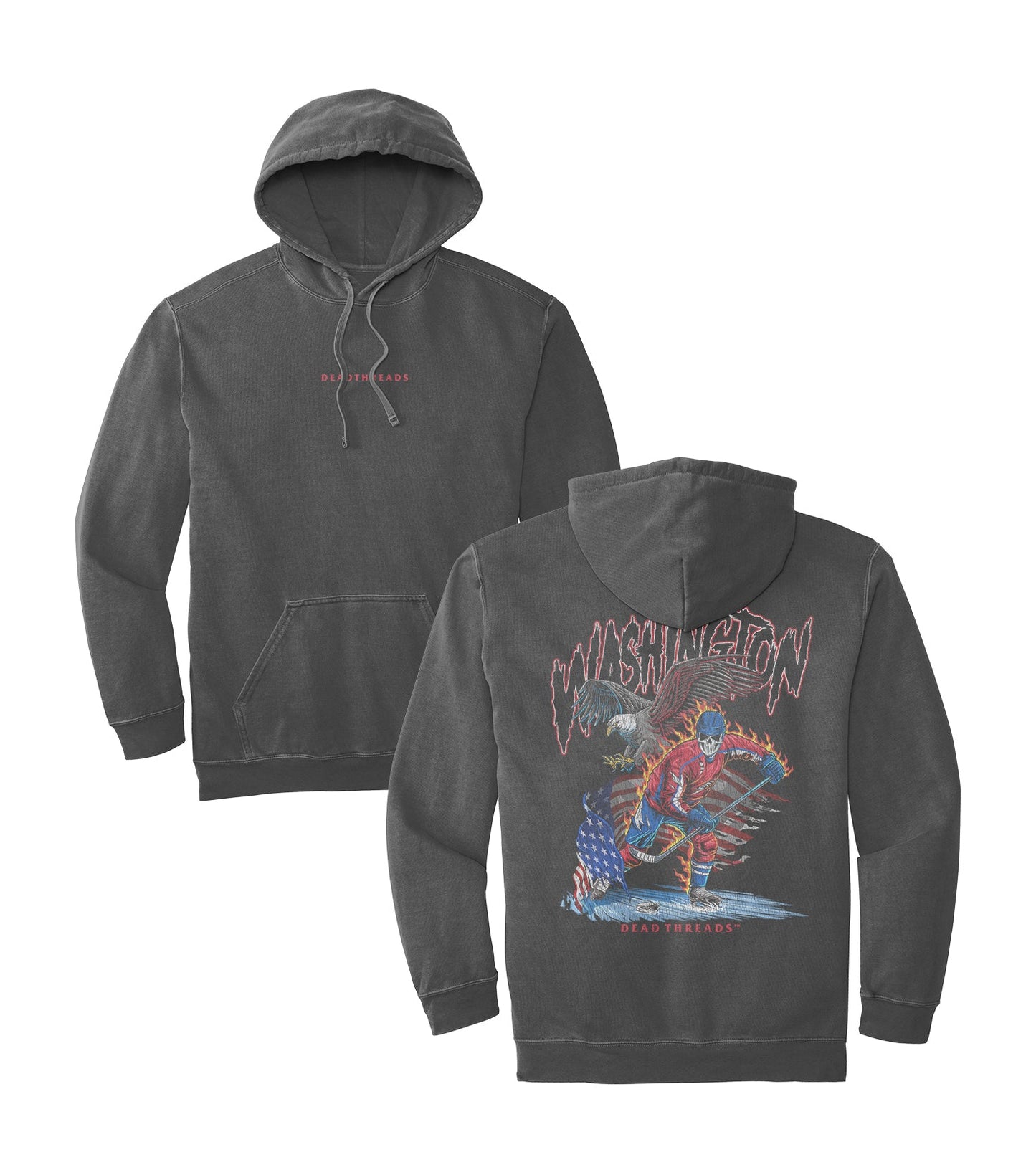 WASHINGTON HOCKEY - “DT ESSENTIAL" HOODIE – Hoodie – Dead Threads Apparel