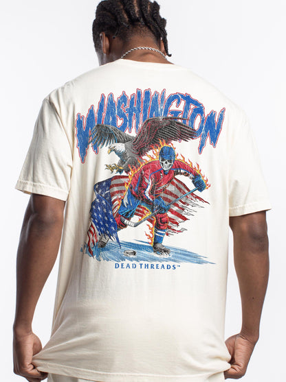 WASHINGTON HOCKEY - “DT ESSENTIAL" PREMIUM T - SHIRT – T-Shirt – Dead Threads Apparel