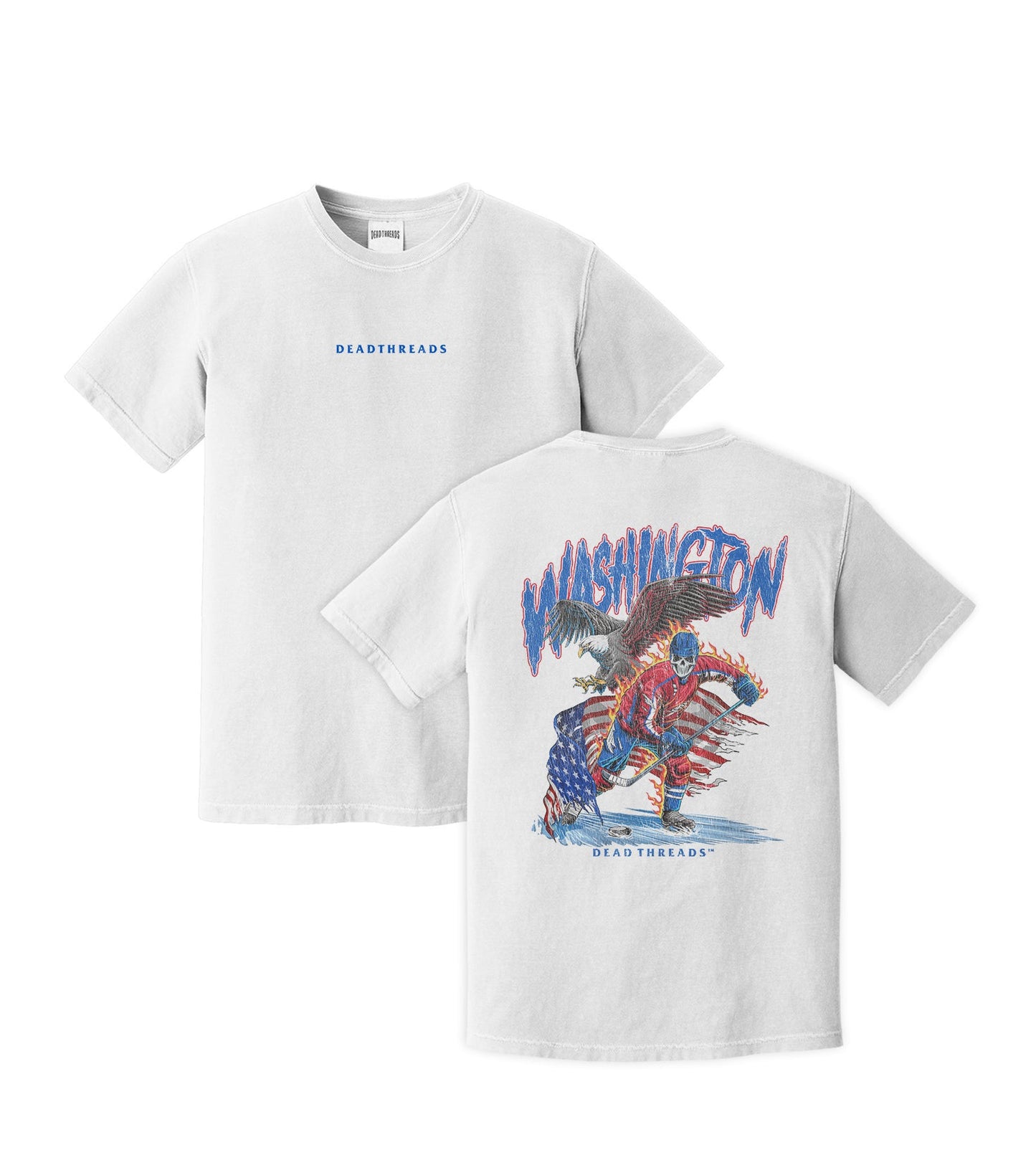 WASHINGTON HOCKEY - “DT ESSENTIAL" PREMIUM T - SHIRT – T-Shirt – Dead Threads Apparel