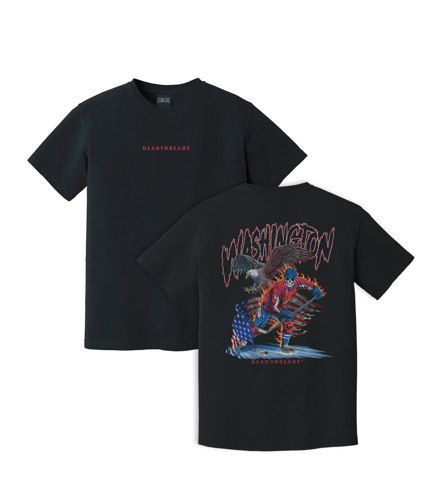 WASHINGTON HOCKEY - “DT ESSENTIAL" PREMIUM T - SHIRT – T-Shirt – Dead Threads Apparel