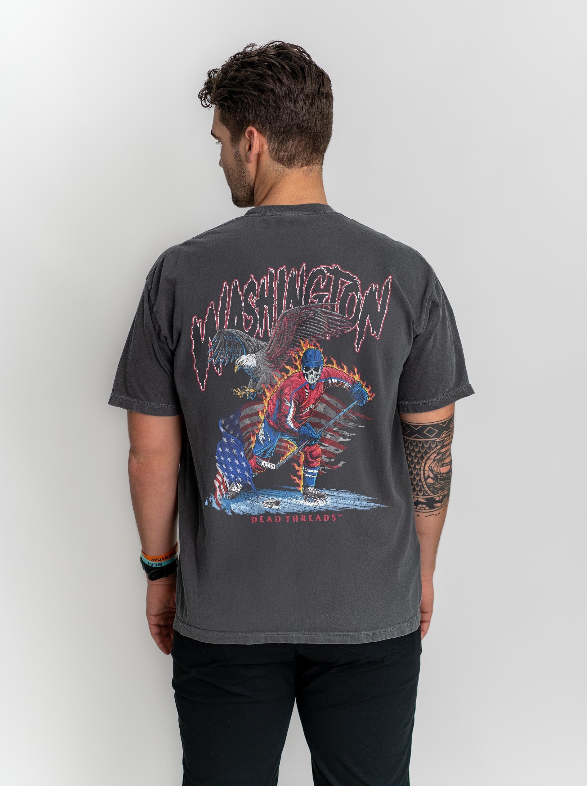 WASHINGTON HOCKEY - “DT ESSENTIAL" PREMIUM T - SHIRT – T-Shirt – Dead Threads Apparel