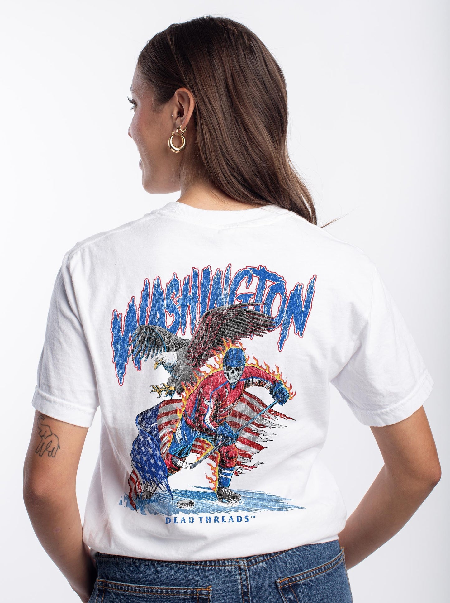 WASHINGTON HOCKEY - “DT ESSENTIAL" PREMIUM T - SHIRT – T-Shirt – Dead Threads Apparel