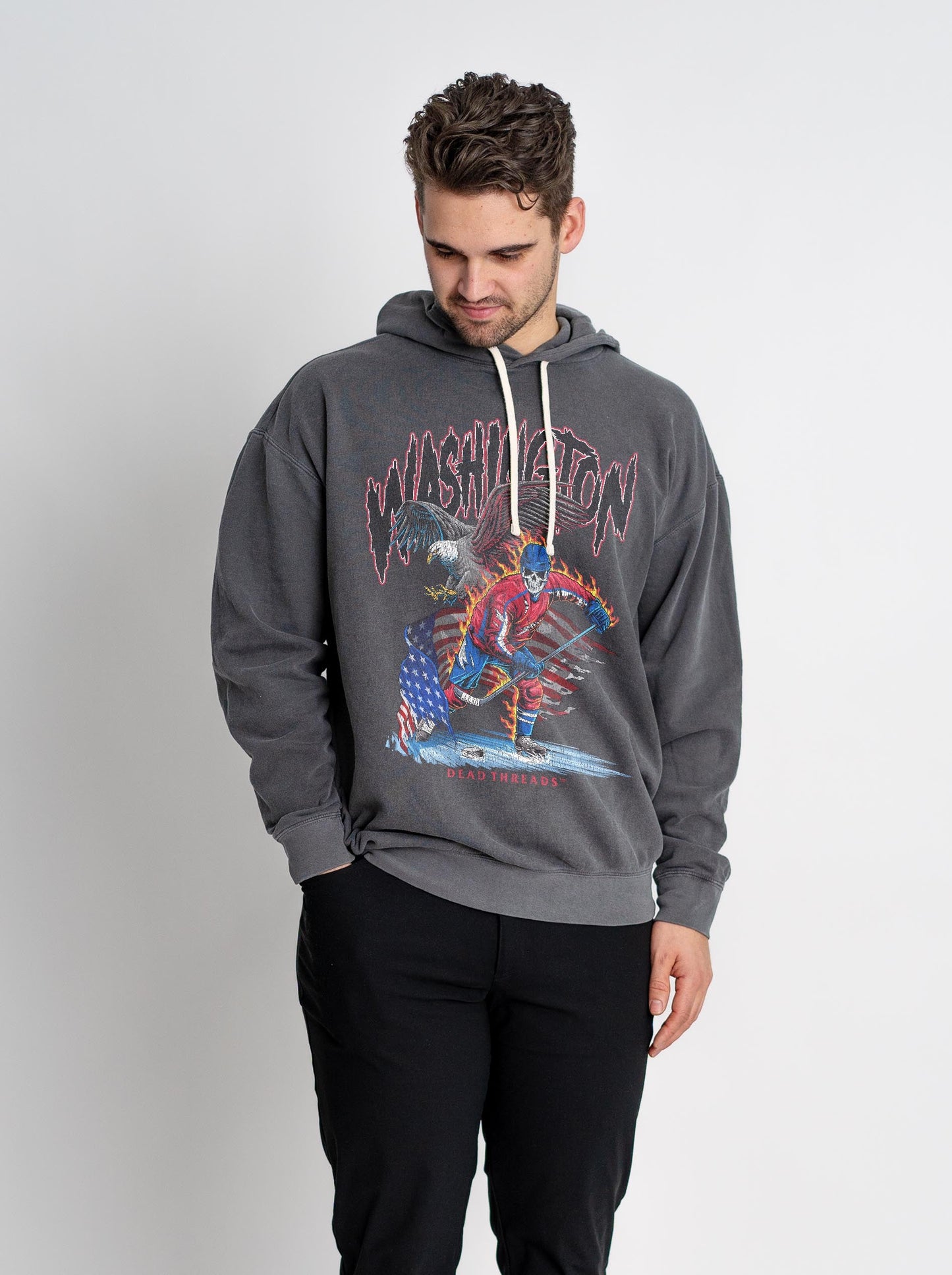WASHINGTON HOCKEY - LIGHTWEIGHT HOODIE – Lightweight – Dead Threads Apparel